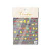 5D Nail Stickers Japanese Adhesive Nail Stickers Colored Fruits And Flowers