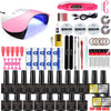 Nail Art Set UV Lamp Polishing Machine Nail Tools