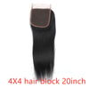 Real human hair straight wave human hair hair curtain natural color wig hair extension