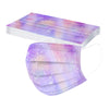 Disposable Childrens Tie Dye Mixed Color Printing Mask