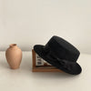 Bow Japanese Style British Style Western Style French Retro Flat-brimmed Cap