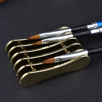 Nail Tool Metal Plating Color Pen Holder