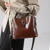 Damen Herbst und Winter Bucket Bag Schulter Messenger Bag