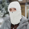 Windproof Hat Women's Winter Riding Thickened Warm Face Mask Protection