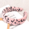 Leopard Print Fluffy Hair Band