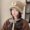 Cute Fashion Bear Plush Bonnet Children