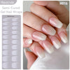 Japanese Style Nail Beauty Gel Stickers Semi-curing French Gel