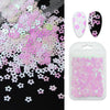 Butterfly Flower Nail Art Sequins Crystal Nail Glue