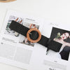 Cotton And Linen Straw Woven Belt Women