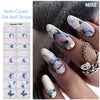 Японський стиль Nail Beauty Gel Stickers Напівтвердий французький гель