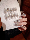 Strass Maniküre Wear Nail Pure Desire Wind Nagel Patch Wear Nail Diamant Nagel Aufkleber