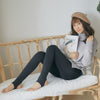 One Piece Translucent Pants With Bare Legs And Thickened Velvet