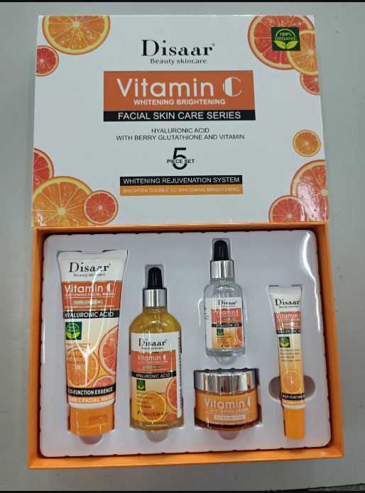 Vitamin C Hautpflegeproduktset Hydratisierend, Feuchtigkeitsspendend und Aufhellend