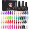 60 Farben Nail Art Funktionskleber Set Abnehmbar