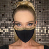 Explosive Women's Adjustable Rhinestone Mask