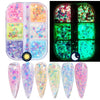 Reflective And Translucent Edelweiss Powder Nail Sequins