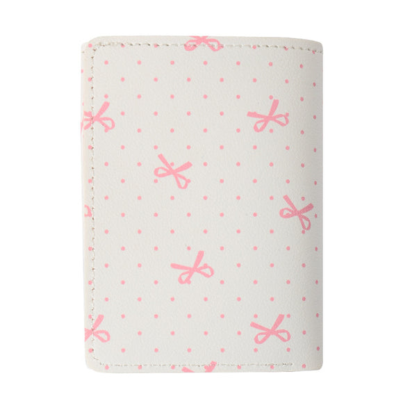 Butterfly-patterned Short Style Three-fold Wallet Multifunction