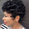 European And American Short Curly Hair Wig Chemical Fiber Headgear