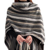 Ethnic Style Hooded Shawl Cape Dual-use