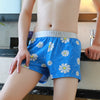 Bedruckte Shorts aus Baumwolle für Herren, lockere, atmungsaktive Boxershorts