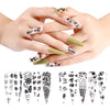 Nail Leopard Star Transfer Paper