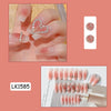 Wear Nails Red Glitter Christmas Nail Art