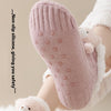 Women's Thick Socks Winter Fleece Lined Padded Warm Keeping Lambswool