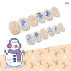 Christmas Cute Children Nails 24 Pieces Wearable