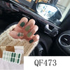 Nail Sticker 3D Diamond Nail 14 Stickers Waterproof Nail Sticker Full Sticker For Pregnant Women